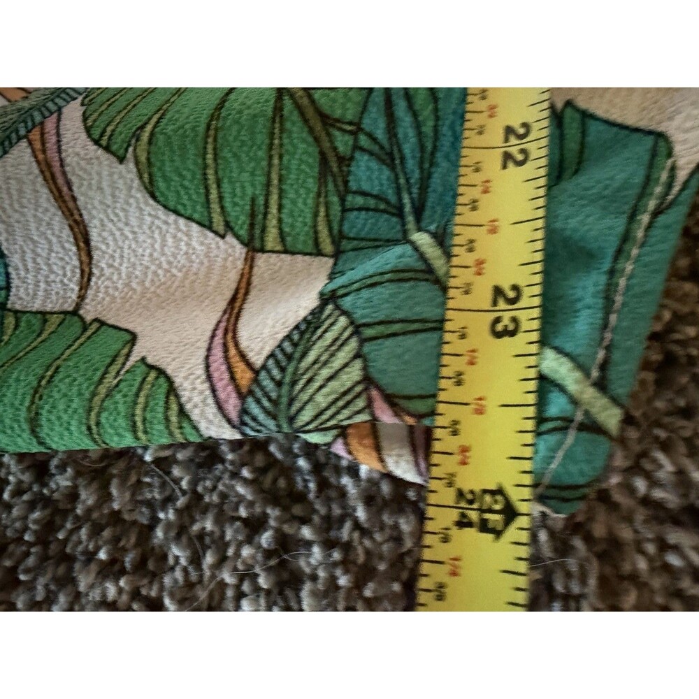 Rose + Olive Blouse Women 1X Boho Pullover Peasant Tunic top Hawaiian Colorful - Picture 10 of 10